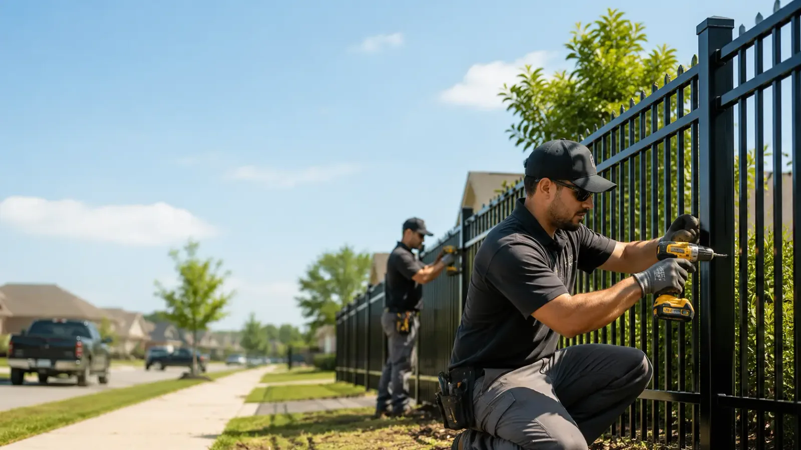 Metal Fence Installation in White Heath, IL